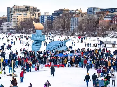 Celebrating Winter: Madison's Frozen Assets Festival Faces Climate Challenges