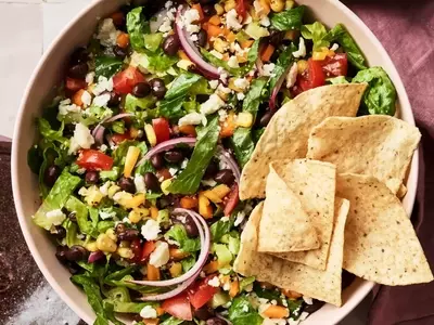 Wholesome Taco Salad: A Fiber-Rich, No-Cook Delight