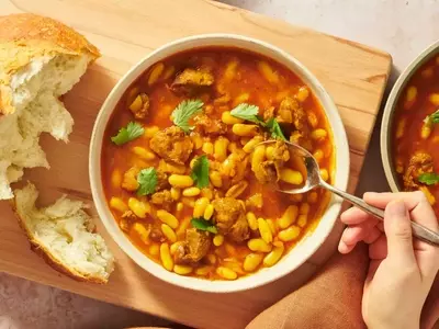 Moroccan White Bean and Lamb Stew (Loubia): A Comforting One-Pot Delight