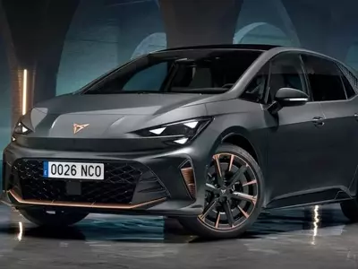 Volkswagen's Cupra Born Electric Hot Hatch Adds Physical Buttons
