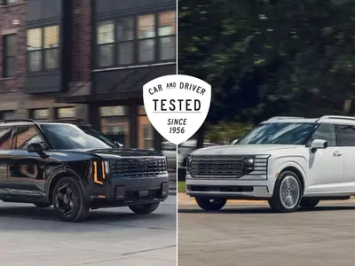 Kia Telluride's Turbo-Four Outperforms Hyundai Palisade's V-6 in Performance Tests
