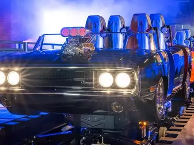 Fast & Furious: Hollywood Drift Roller Coaster Unveils Iconic Ride Vehicles