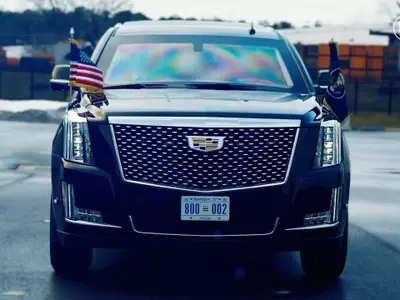 The President's New Off-Road Cadillac Escalade
