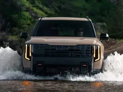 Kia Telluride X-Pro Outperforms Rivals in Wading Depth