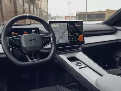 Polestar 4 Long Range Dual Motor: A Glimpse Inside the Future of EV Design