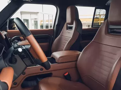 Inside the 2025 Land Rover Defender Octa