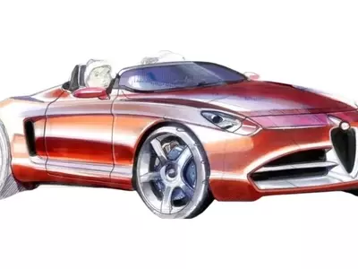 Alfa Romeo's Unbuilt Porsche Boxster Rival