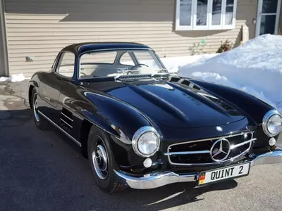 A Unique Mercedes-Benz 300SL Gullwing Replica is Up for Auction