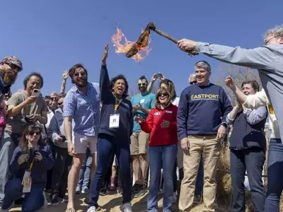 Annapolis Celebrates Spring Equinox with Unique Sock Burning Tradition