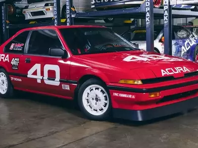 Acura Unveils Retro Integra Race Car to Celebrate 40th Anniversary