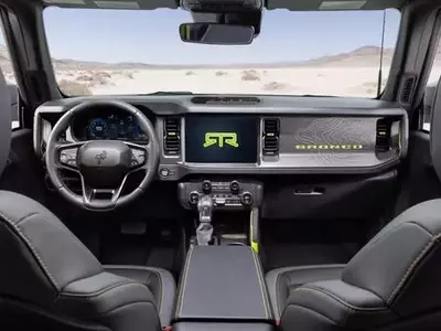 Ford Unveils 2027 Bronco RTR Interior with Striking Hyper Lime Accents