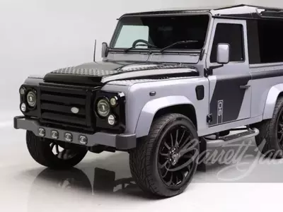 Rare BMW-Powered Defender 90 Hits Auction Block