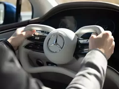 Mercedes-Benz Debuts Steer-by-Wire Technology and Yoke Steering Wheel in 2026 EQS Sedan