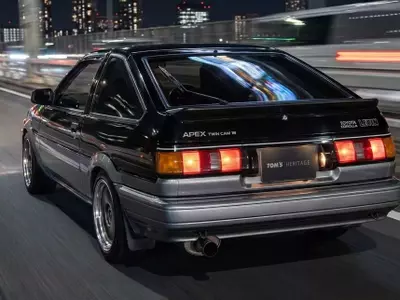 Tom's Heritage Program Revitalizes Toyota AE86 Corolla Levin with Modern Enhancements