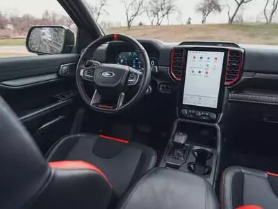 2026 Ford Ranger Raptor Interior Features