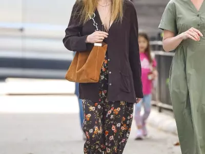 Jennifer Lawrence's Transitional Season Style Statement
