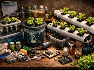 Cultivo Hidropónico Casero y Económico: Guía Completa