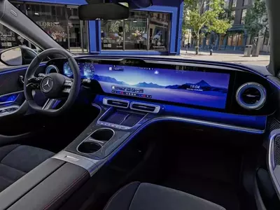 Mercedes-Benz Electric C-Class Interior Revealed