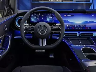 Mercedes-Benz C-Class EV Interior Unveiling