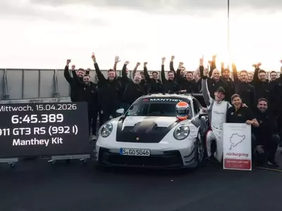 Porsche 911 GT3 RS with Manthey Kit Conquers Nürburgring