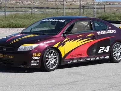 Keanu Reeves' Race-Prepped Scion tC Heads to Auction