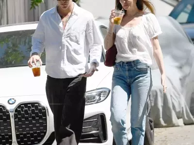 Dakota Johnson and Role Model's Coordinated Casual Style