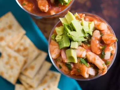 Elevated Mexican Shrimp Cocktail: A Perfectly Balanced Flavor Experience