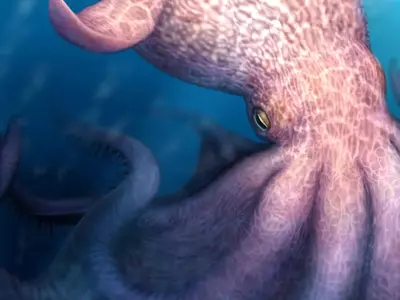 Giant Octopuses Roamed Cretaceous Seas