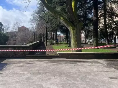 Cierre preventivo de parques en Salamanca por alerta de fuertes vientos