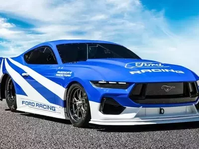 Ford's Electric Mustang Cobra Jet 2200 Shatters EV Speed Records