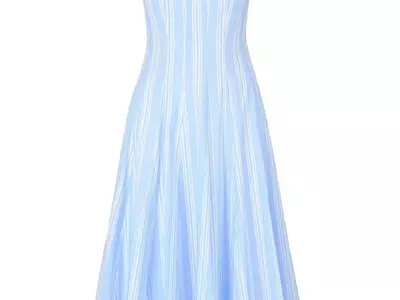 Taylor Swift's Spring Fashion Statement: The Staud Wells Midi Dress