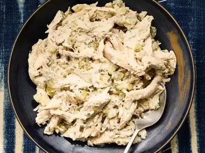 Effortless 3-Ingredient Chicken Salad