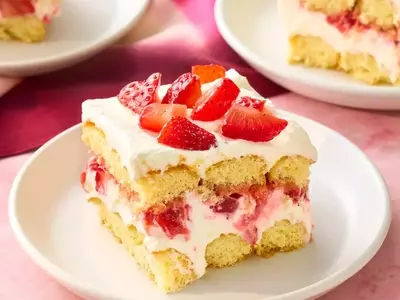 A Modern Strawberry Tiramisu Inspired by Cherished Family Traditions