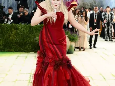 Gwendoline Christie's Artistic Met Gala Ensemble