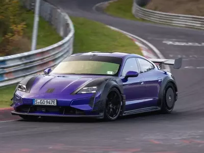 Manthey Kit Transforms Porsche Taycan Turbo GT into Nürburgring Record-Breaker