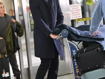 Tom Hiddleston's Impeccable Airport Style