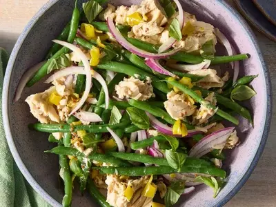 Nutritious Green Bean and Tuna Salad for a Quick Meal