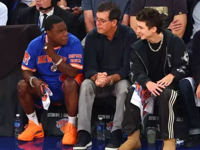Timothée Chalamet's Courtside Comfort: Mini Uggs Take Center Stage at Knicks Game
