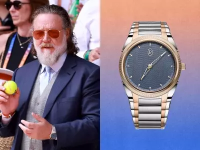 Celebrity Watch Trends: Russell Crowe and Other Stars Showcase Exquisite Timepieces