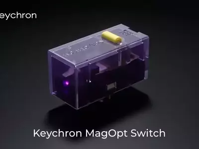 Keychron Introduces Innovative MagOptic Mouse Switches
