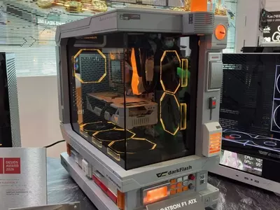 DarkFlash Floatron F1 ATX: A PC Case That Is Both Ugly And Neat