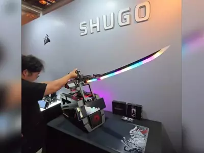Corsair's Cyberpunk Samurai PC: A Highlight from Computex