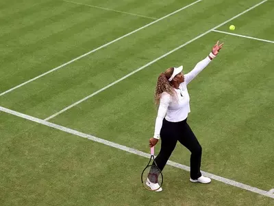 Serena Williams Returns to Court at Queen's Club Championships