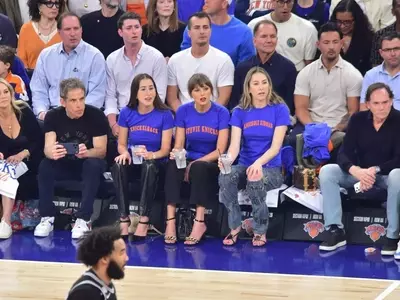 Taylor Swift's 'Stevie Knicks' Shirt Steals the Show at NBA Finals