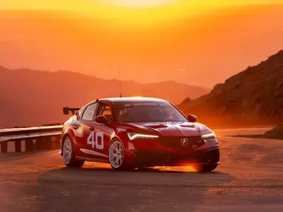Acura Aims to Conquer Pikes Peak with Integra Type S and Olympian Pace Driver