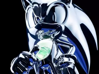 Sega Unveils "Sonic the Hedgehog DNA Figure" for 35th Anniversary, Sparking Curiosity