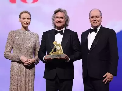 Kurt Russell Honored with Crystal Nymph Award at Monte-Carlo Television Festival