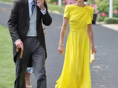 Duchess Catherine's Radiant Yellow Ensemble Illuminates Royal Ascot