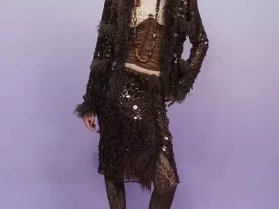 Anna Sui Revives '90s Cult-Favorite Camisoles in Resort 2027 Collection with Artist Ellen Berkenblit
