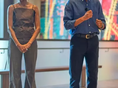 Michelle Obama's Signature Style at the Obama Presidential Center Opening